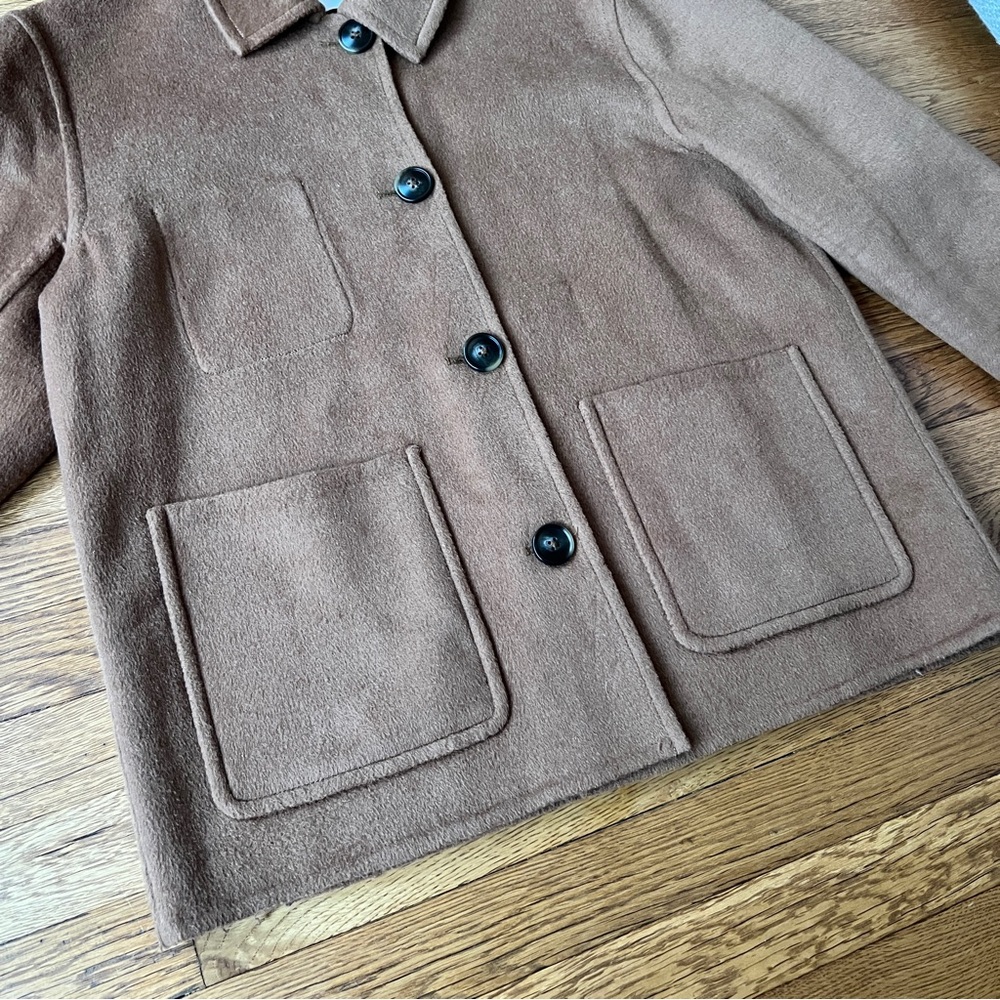Modref Brown Button-Up Jacket - image 2